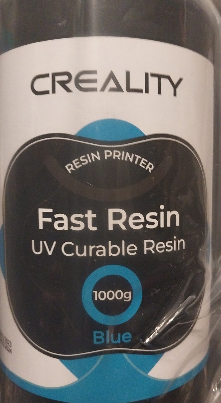 Creality 3d Printer Fast Resin 1000g Blue Exp 12/01/2024
