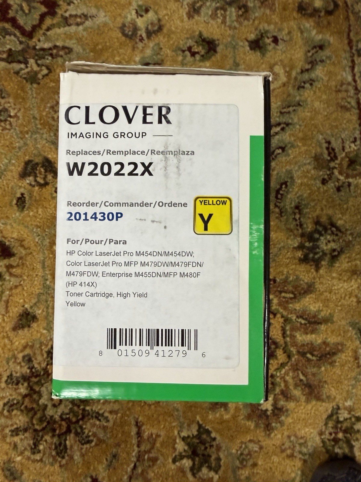 Clover - HP W2022X Toner Cartridge - Yellow