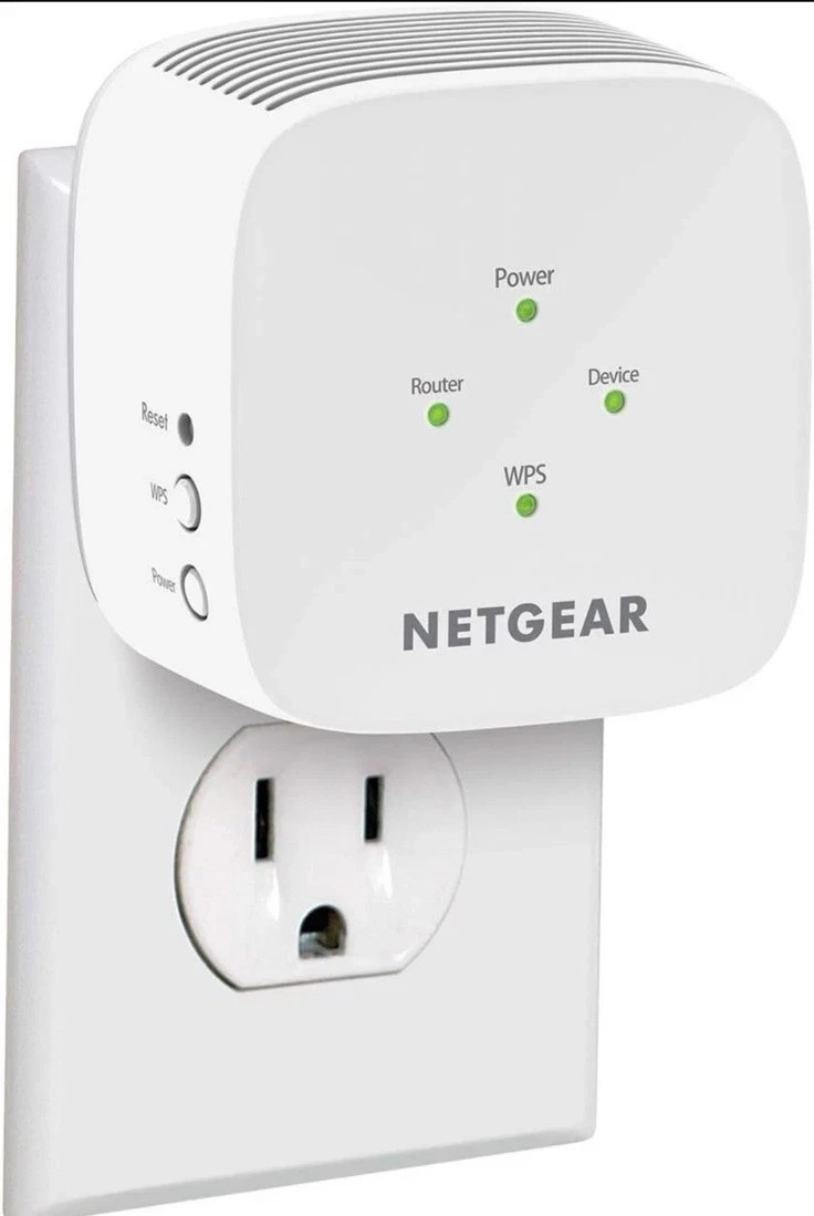NETGEAR EX5000 Wall-plug Wi-Fi Range Extender 1.2Gbps White AC1200 New