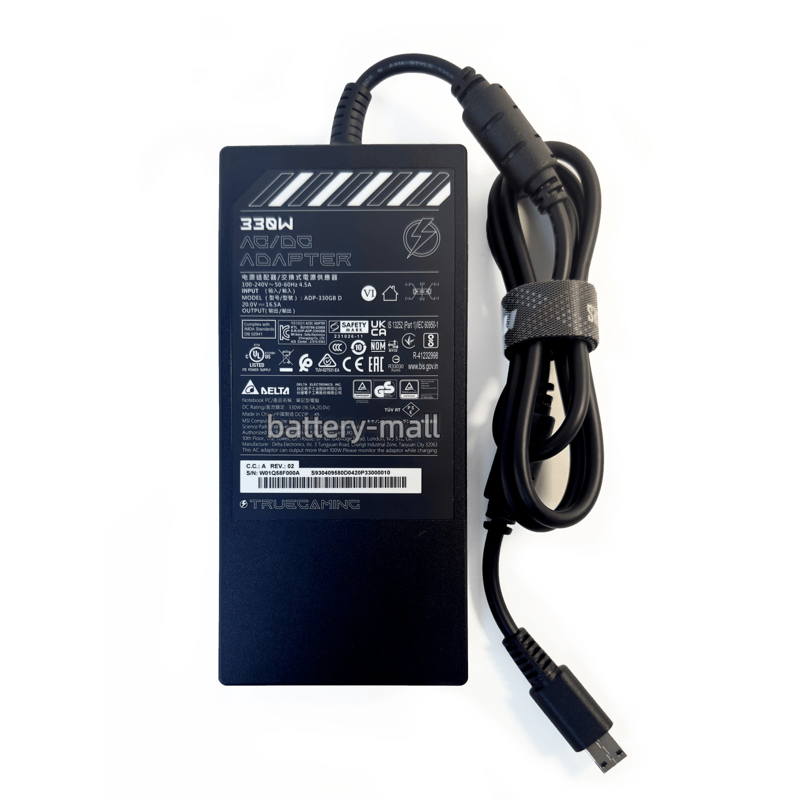 Genuine ADP-330GB D 330W AC Adapter for MSI Raider GE78 HX 14VHG-601US RTX408