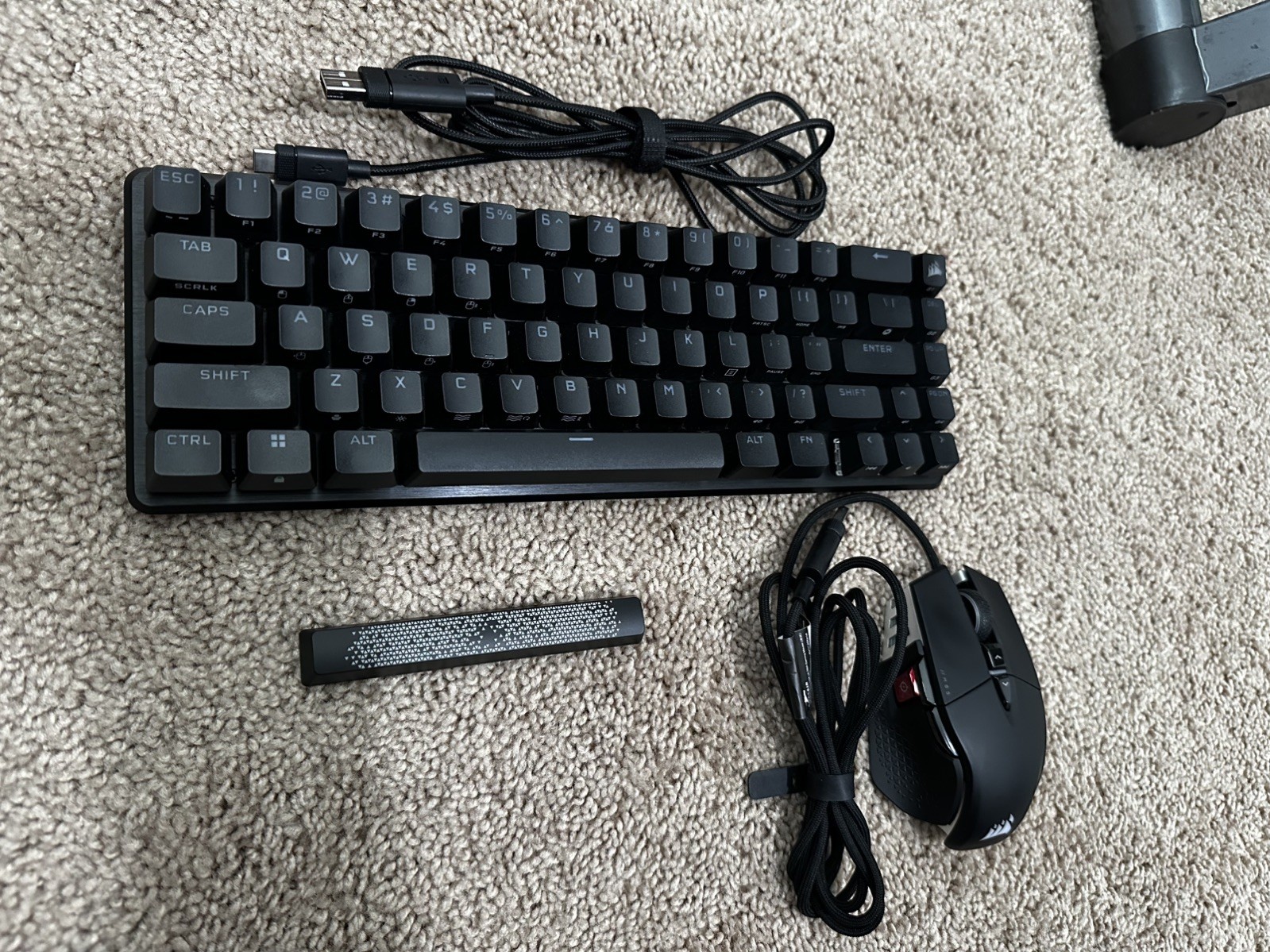 Corsair M65 RGB Ultra Gaming Mouse and K65 Pro Mini RGB 65% Gaming Keyboard