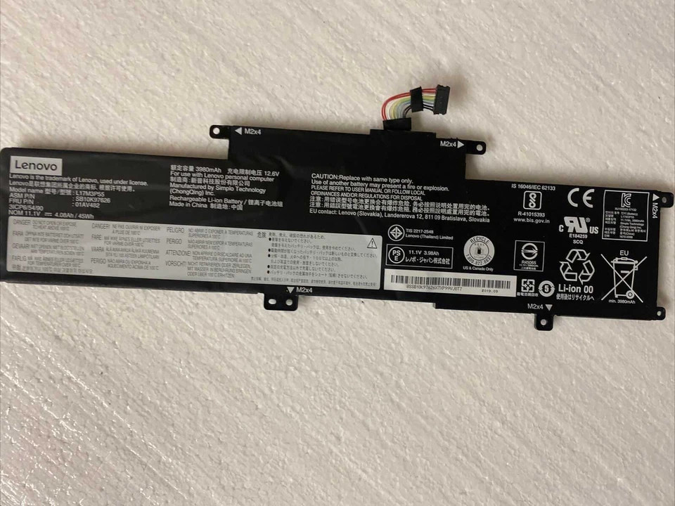 Genuine L17M3P55 L17L3P53 L17C3P53 Battery For ThinkPad L380 S2 Yoga L380 L390