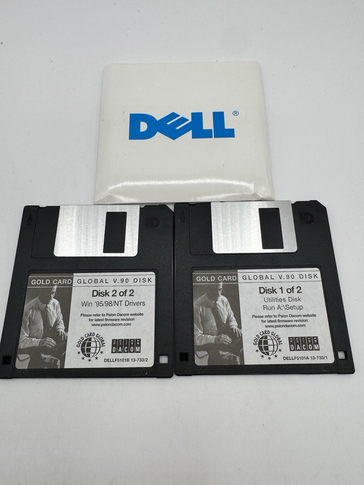 Vintage Windows 95/98/NT Drivers Gold Card V.90 Disk Set