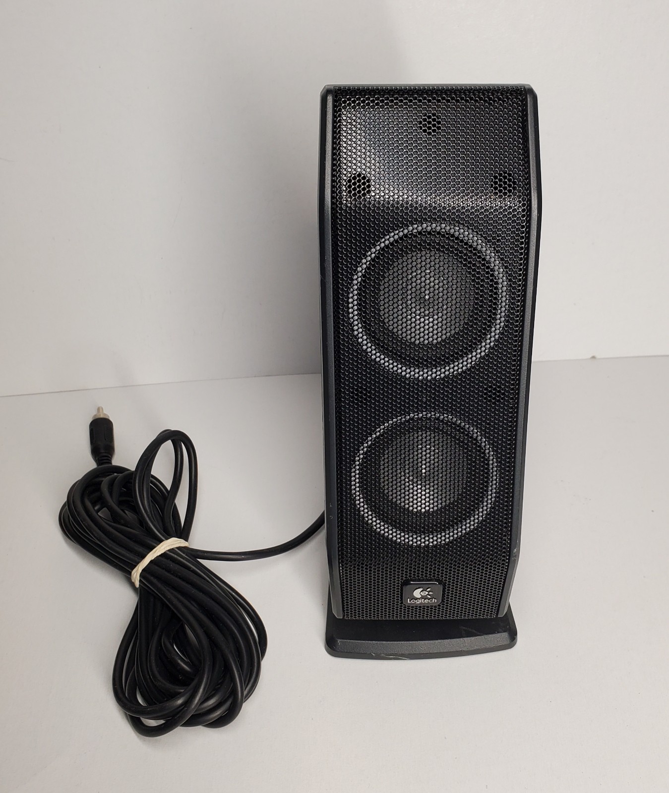 Logitech X-540 Replacement Original OEM Rear Speaker Black Plug Tested