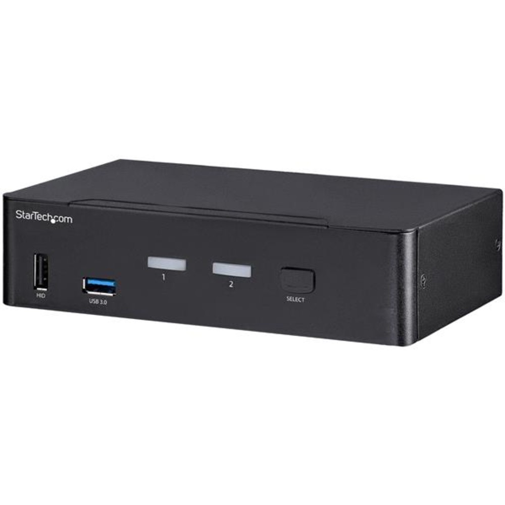 StarTech SV231DPU34K Startech Kvm 2 Port Displayport Switch 4K 60Hz Usb 3.0