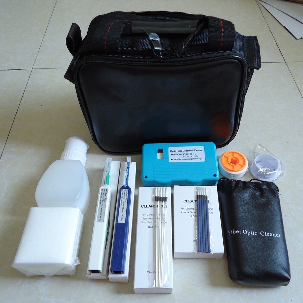 Fiber Optic Connector Cleaning Kit Sticks Cassette/Reel/Fiber Optic Pen Cleaners
