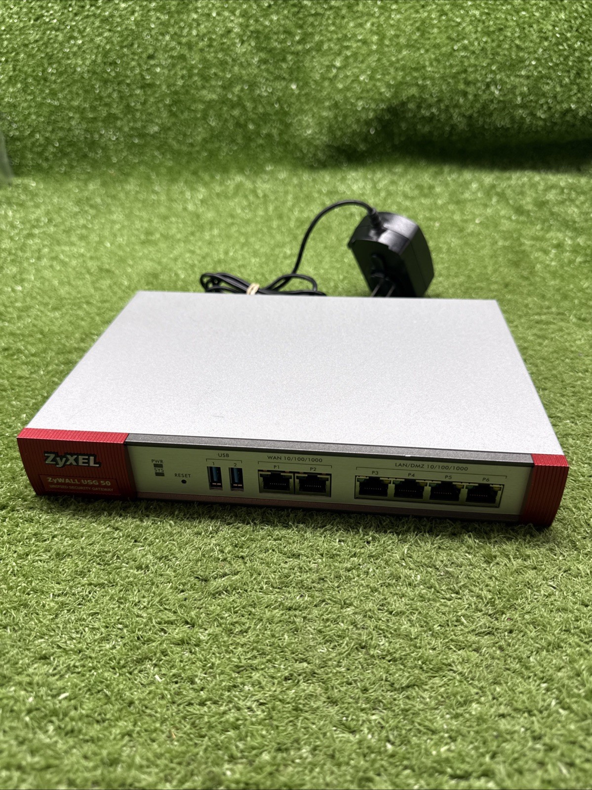 Zyxel USG50 Zywall  Security Firewall With Dual-wan 6-port 100 MBps. S6