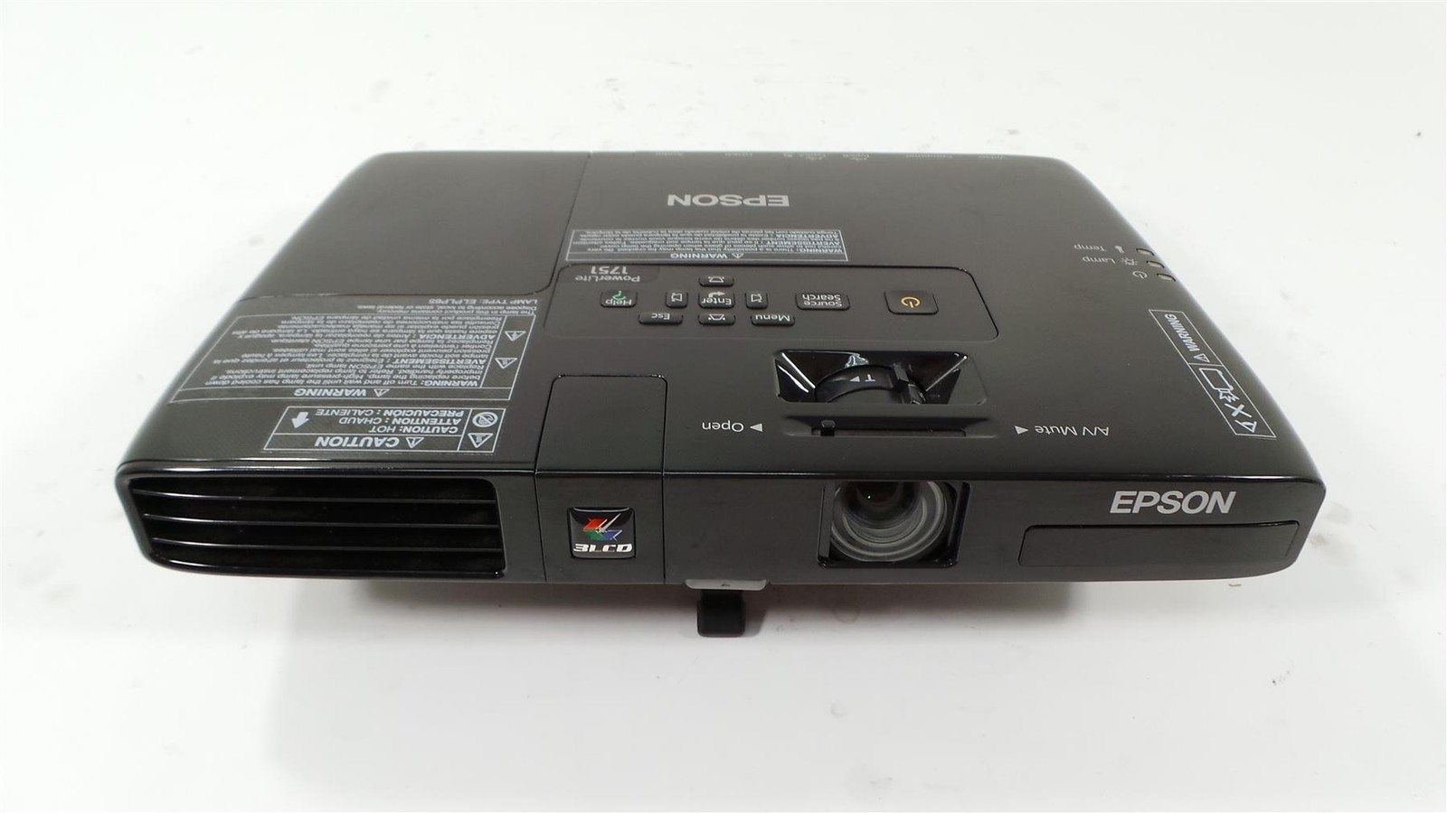 Epson PowerLite 1751 LCD Projector - HDMI -  Lamp Timer : 60 Hours