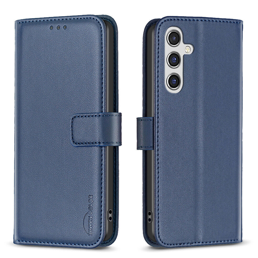 Luxury Magnetic Leather Card Wallet Cover Case For A14 A32 A54 A72 A12 A13 A53