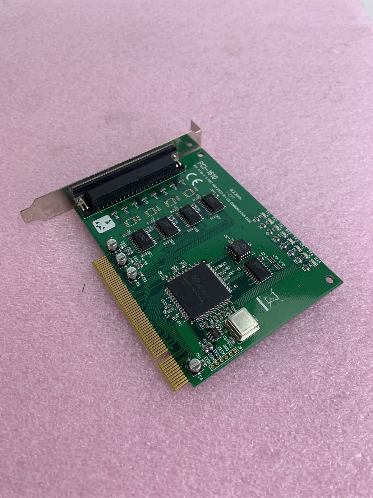 Advantech PCI-1610 REV. A1 02-2 4 PERT HIGH SPEED RS-232 