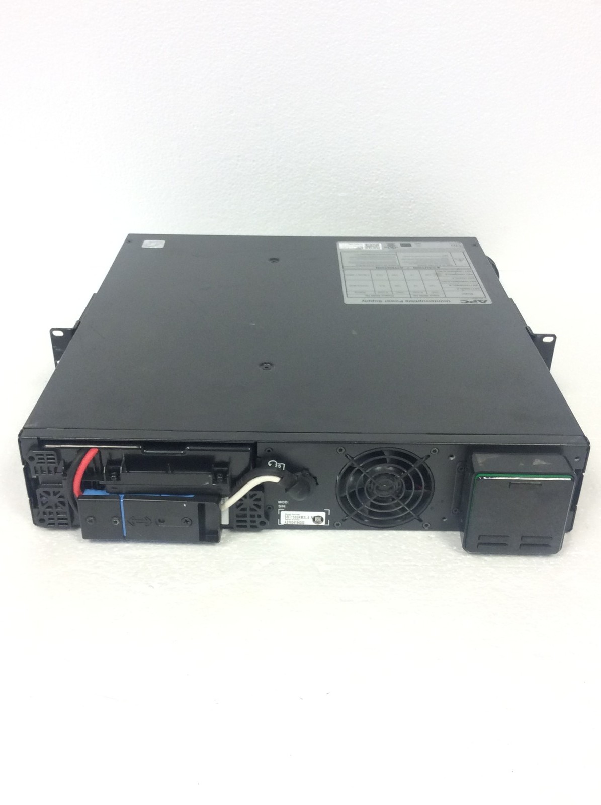 APC SRT1500RMXLA-NC Smart-UPS SRT 1500 Rack Mount 2U 120V 1500VA, No Batteries