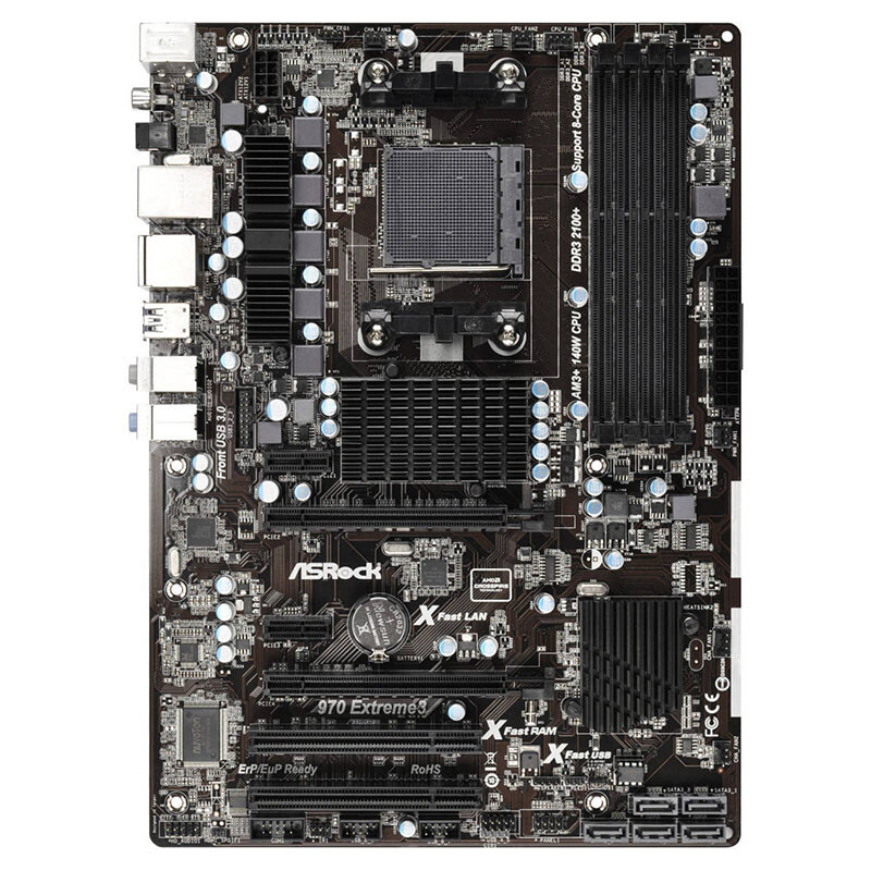For ASROCK 970 Extreme3 Motherboard AMD AM3/AM3+ DDR3 ATX Mainboard