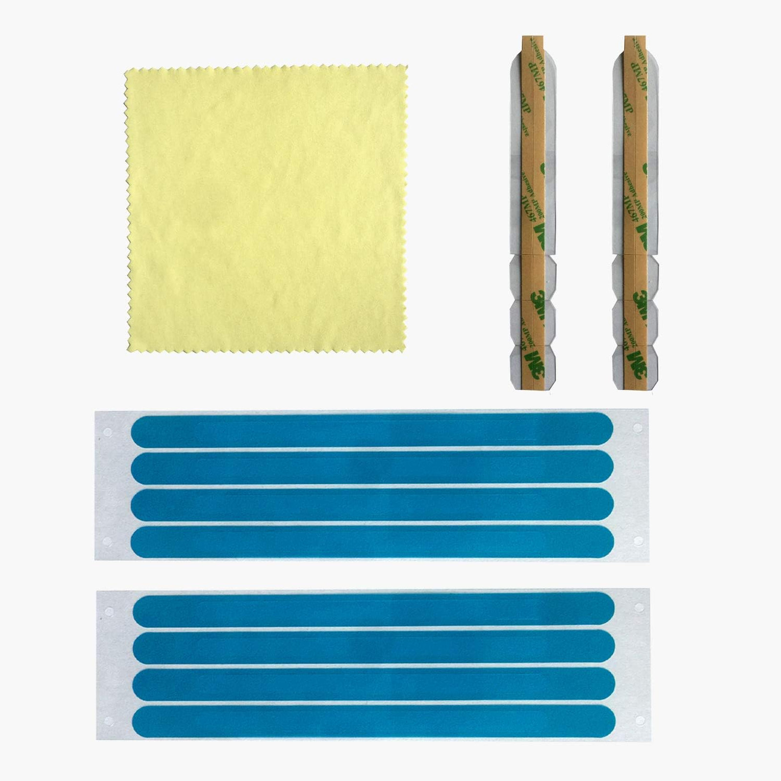 Privacy Filter Adhesive Strips and Slide Mount Tabs for Computer Monitors