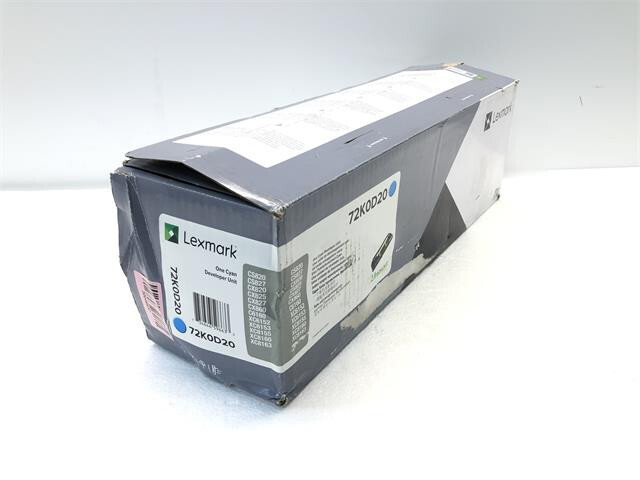Lexmark 72K0D20 Cyan Developer Unit