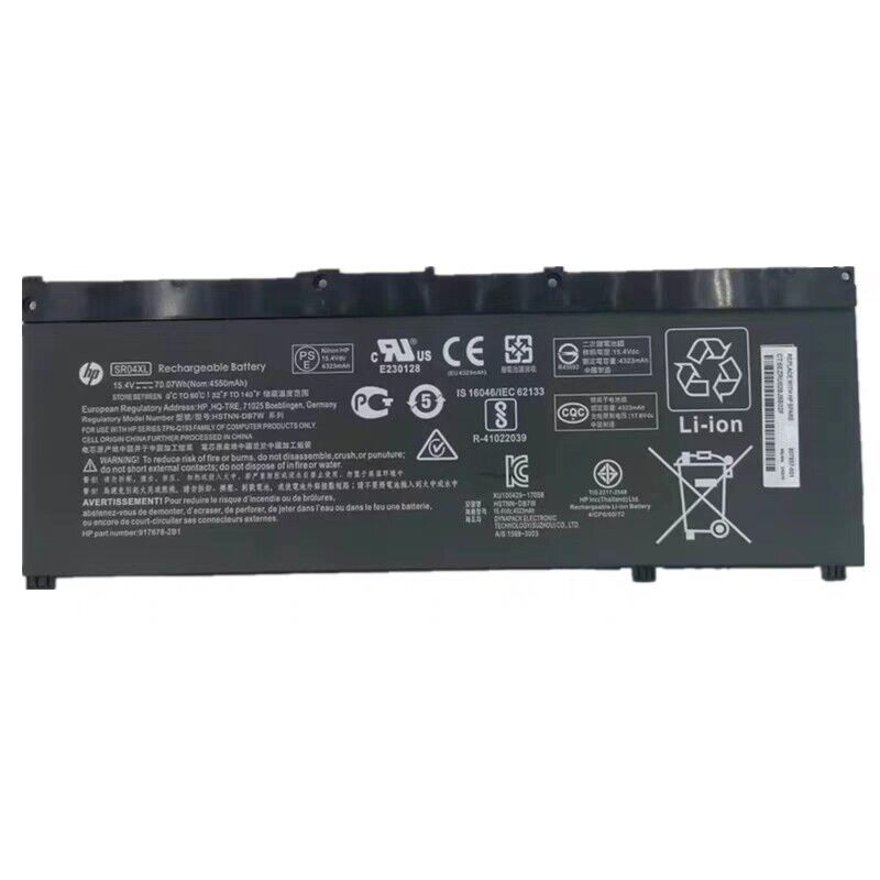 Genuine SR04XL Battery for HP Pavilion 15-CB Omen 15-CE HSTNN-DB7W 917724-855