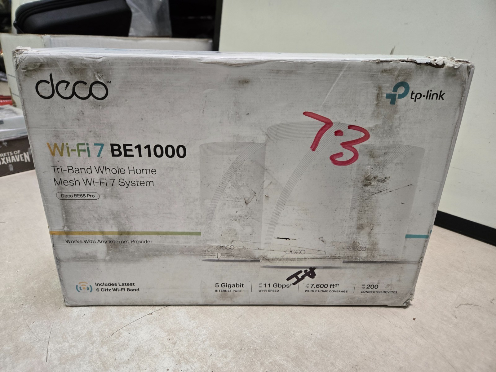 NOB TP-Link - Deco 7 Pro BE11000 Tri-Band Wi-Fi 7 Whole Home Mesh Router System