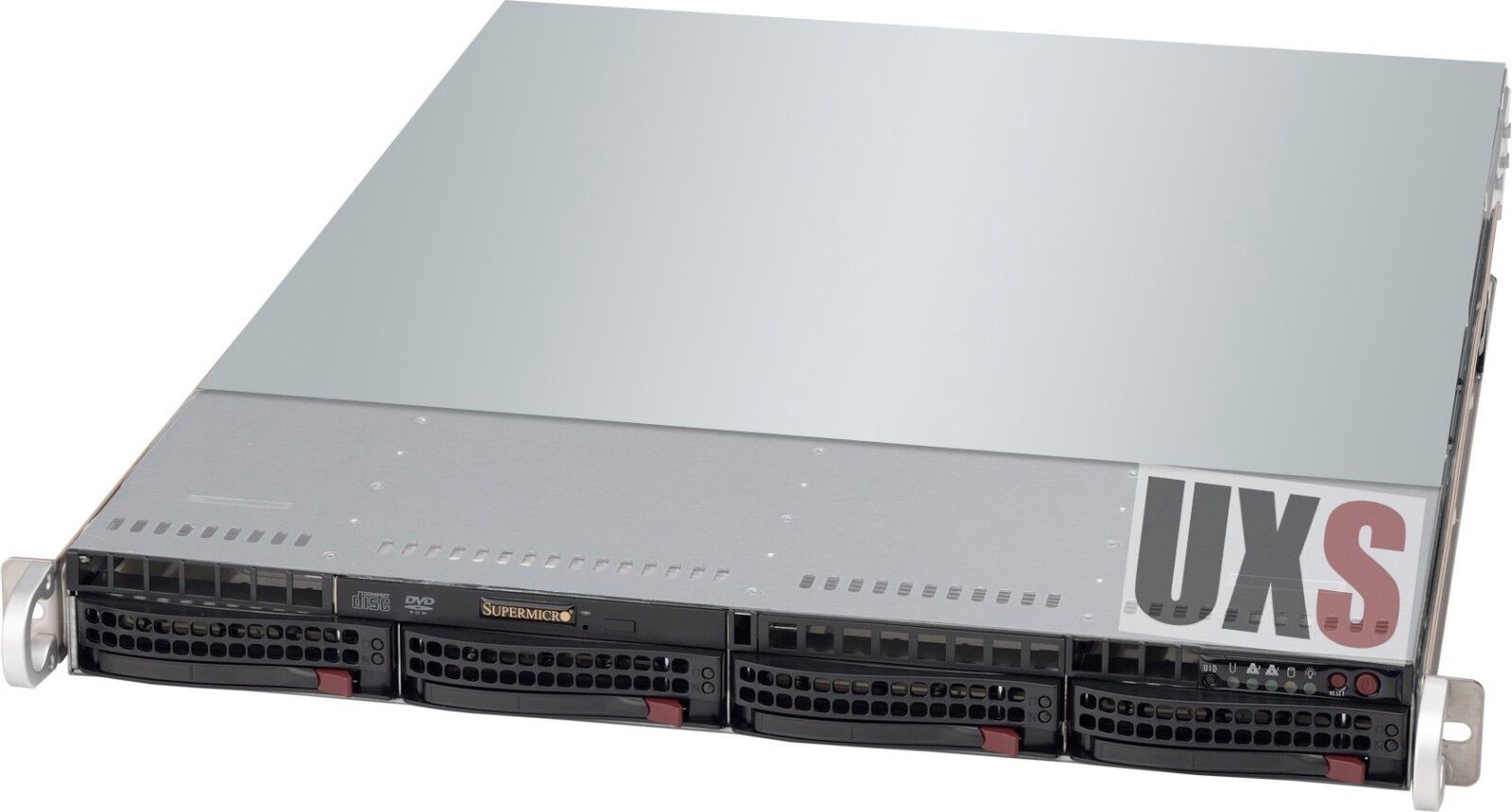 UXS Server 1U Supermicro X9DRi-LN4F+ 2x Xeon E5-2670 V2 2.5Ghz 10 Core 256GB RAM