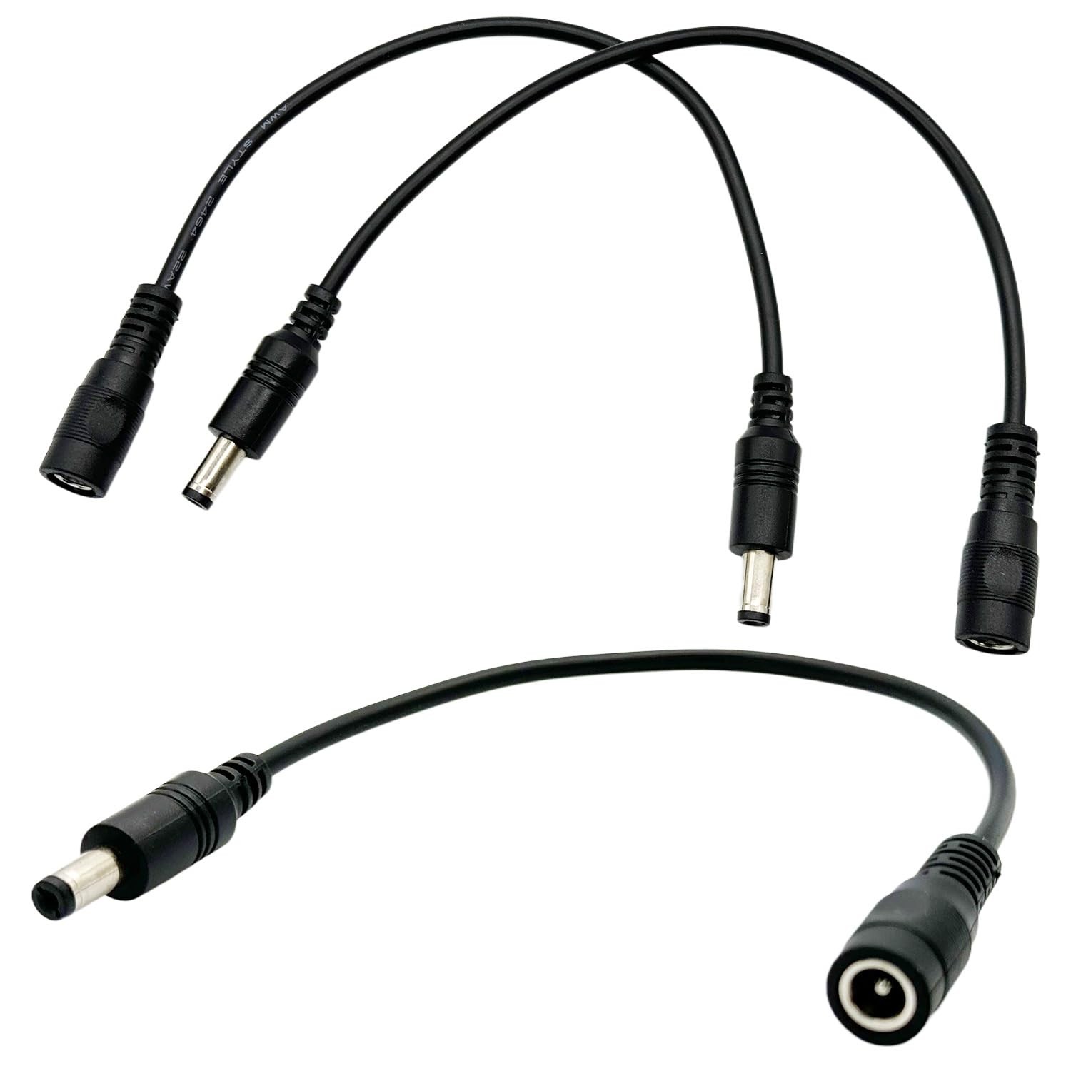 UpperFu Reverse Polarity Power Converter Cable 5.5x2.1mm