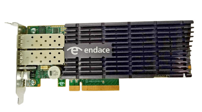 Endace DAG 9.2X REV D Dual Port 10GB Network Data Capture Card No SFPs