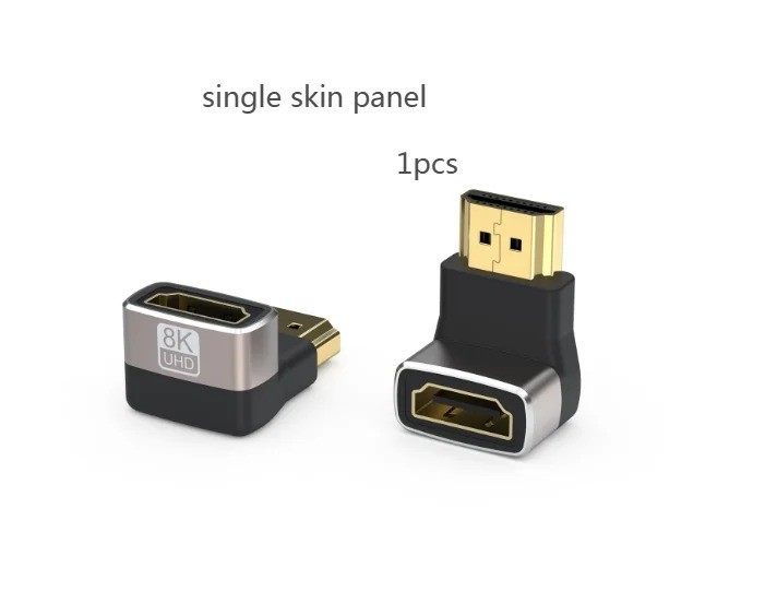 FDBRO HDMI 2.1 Right Angle Adapter 8K 60Hz 4K 120Hz 90 270 Degree