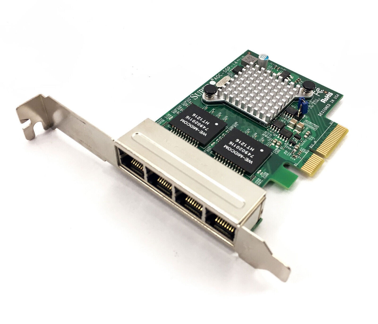 Supermicro AOC-SGP-I4 4 Port Ethernet Adapter Card