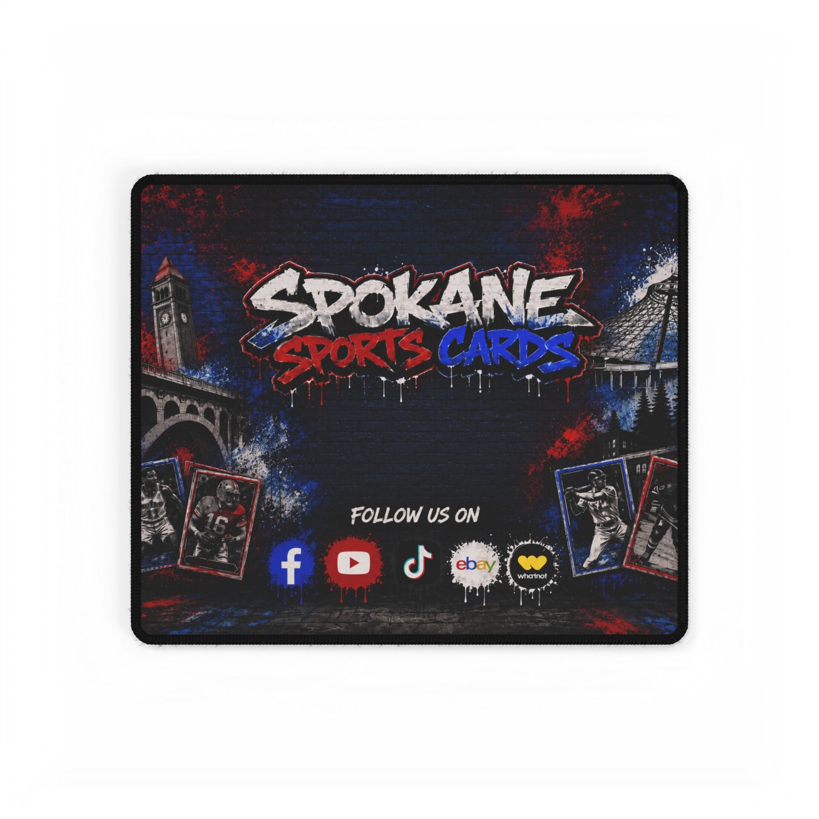 CUSTOM Sports Card Break Mat Card Breakers, Streamers/Collectors 
