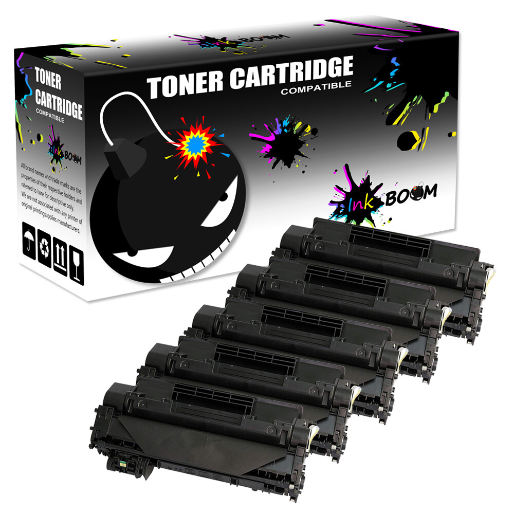 5 Black Toner Cartridge replace for HP CE505X 05X P2050 P2055x P2055d P2055n