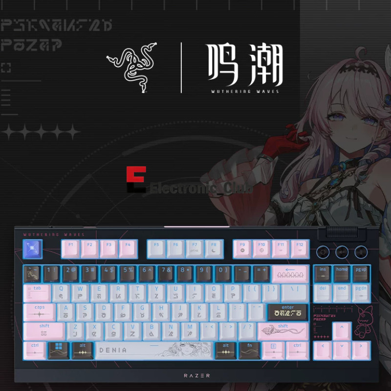 Presale Razer x Wuthering Waves Co‑branded Wireless Tri‑Mode Mechanical Keyboard