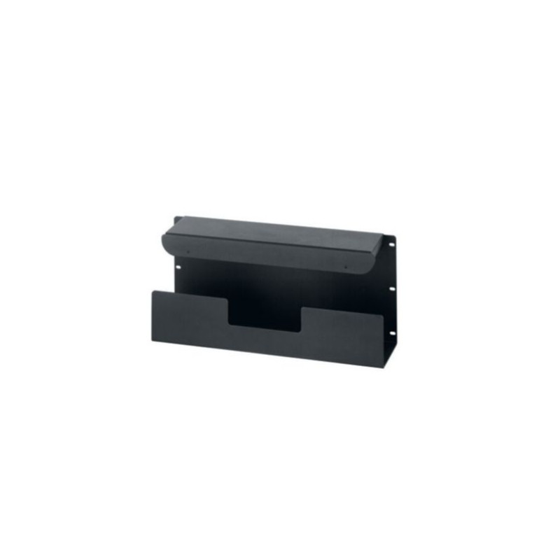 Panduit CMLT19 Lower Cable Routing Trough 4 RU 4.5" Depth Black