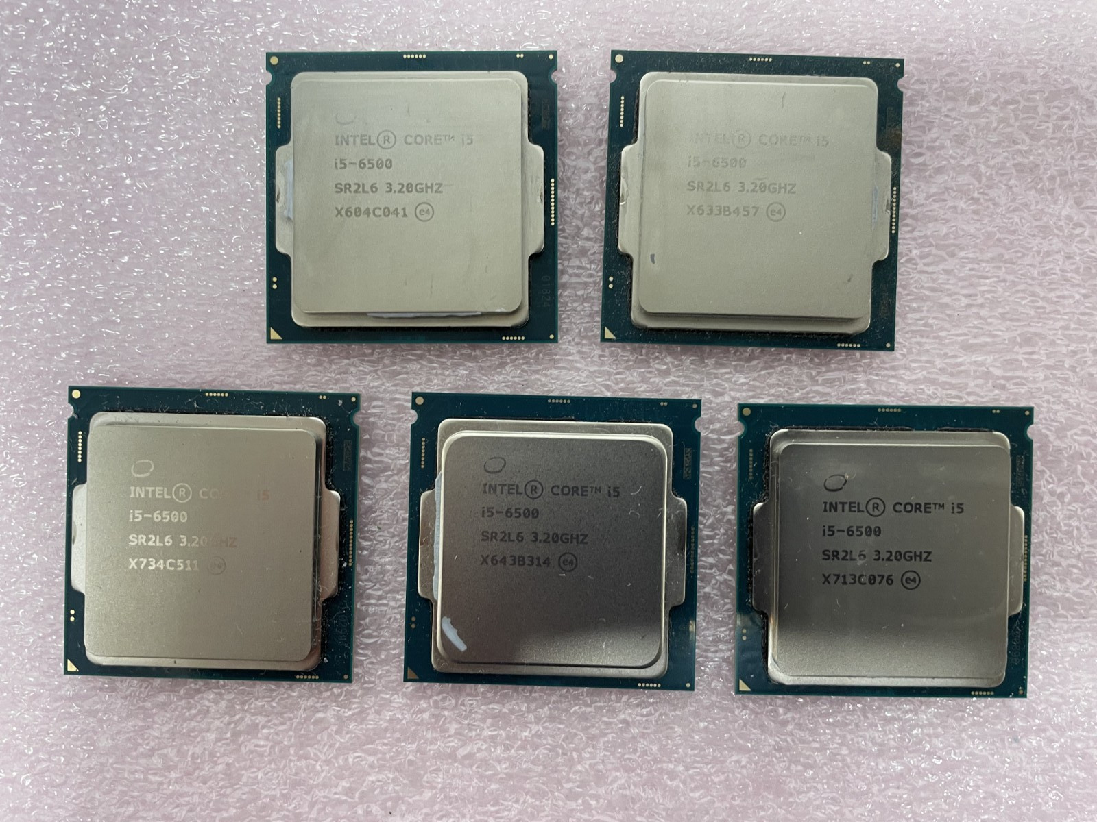 Lot(5) Intel Core CPU i5-6500 3.20Ghz  Processor SR2L6