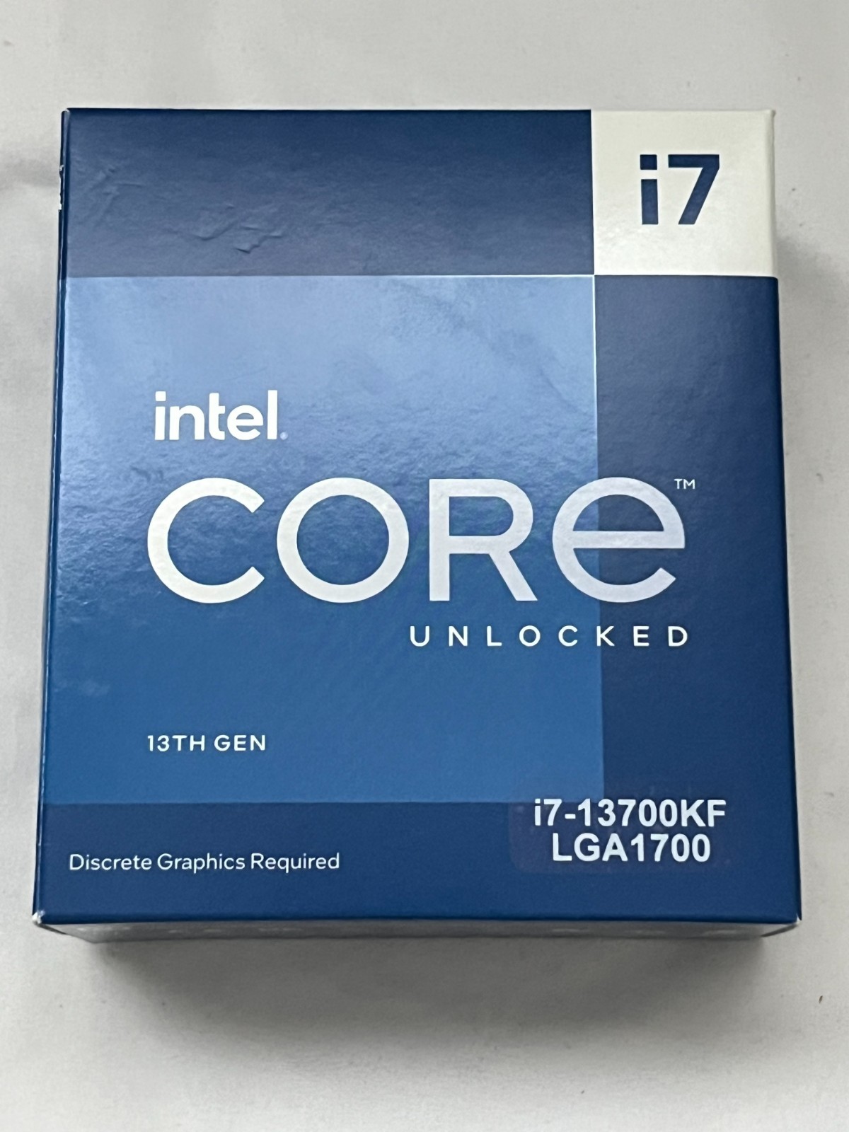 Intel Core i7-13700KF 3.40GHz 16 Core SRMB9 24 Thread LGA 1700 CPU Processor