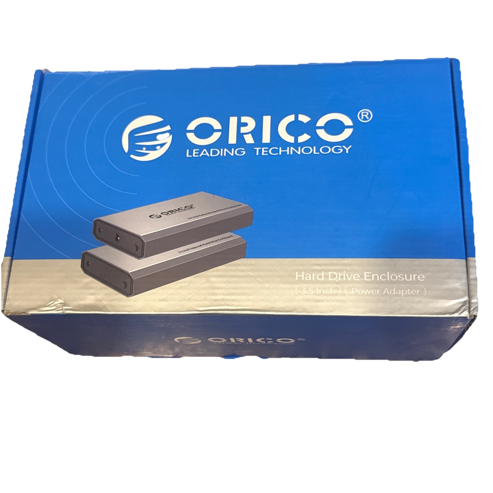 ORICO Aluminum 3.5 Inch HDD Enclosure DD35-C3 Type C 6 Gbps With Power Adapter