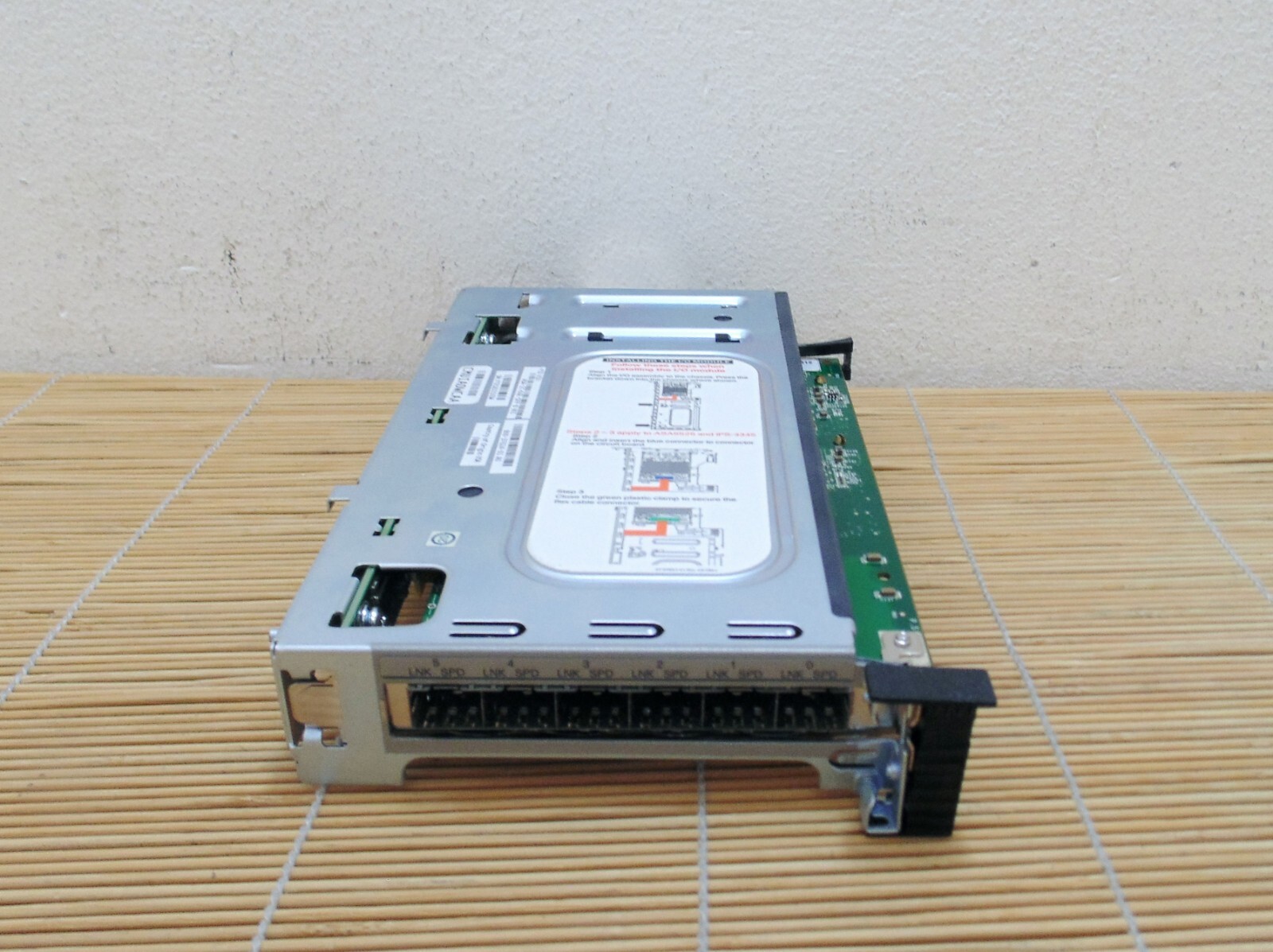Cisco ASA-IC-6GE-SFP-C ASA Interface Card 6 SFP Gigabit Ethernet data ports 5545