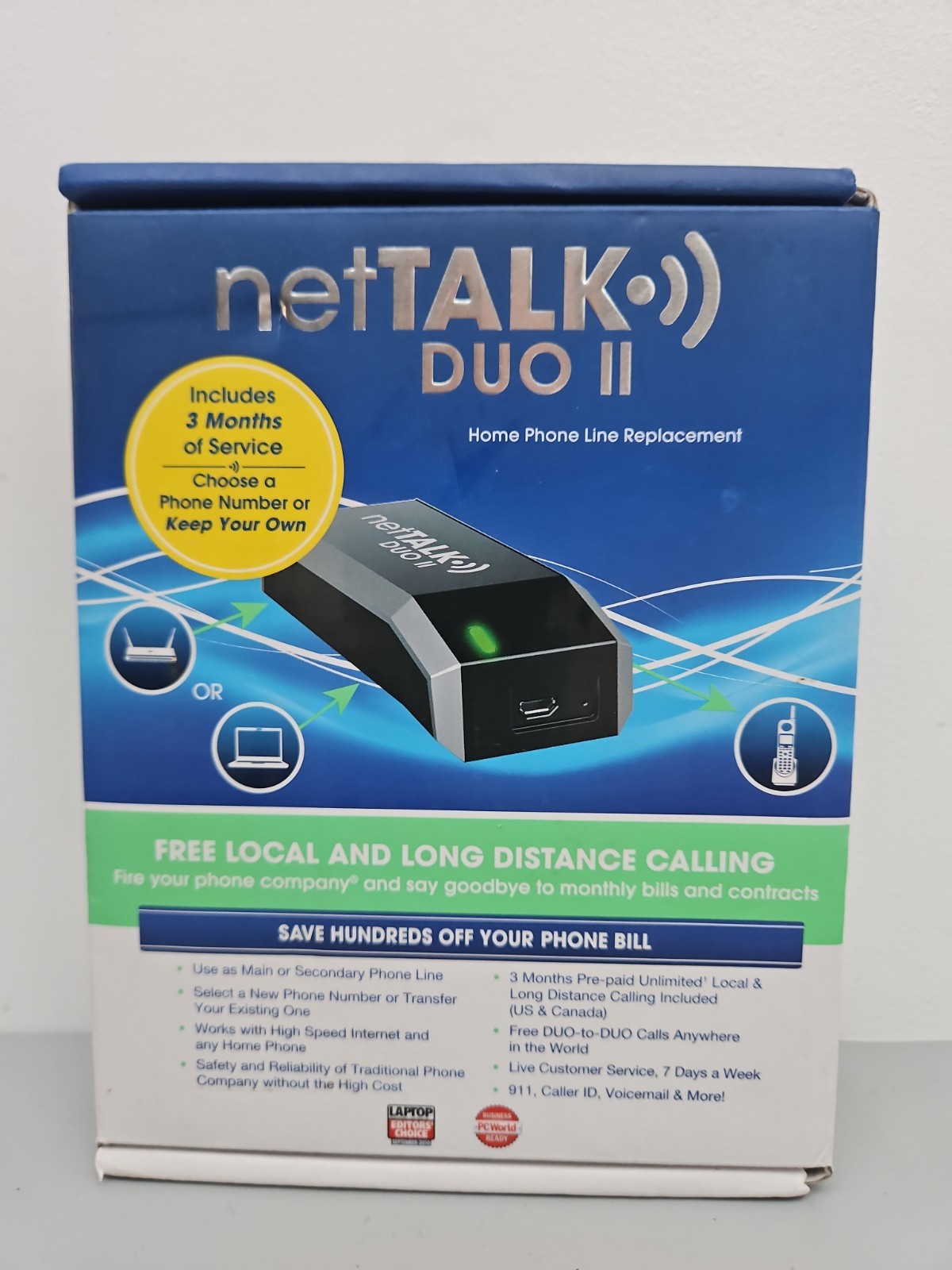 NetTalk Duo II Free Home Phone Service 