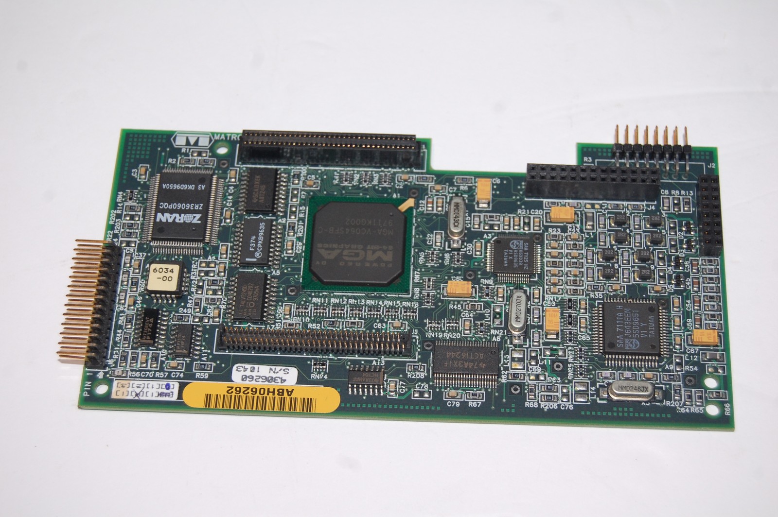 Matrox Mystique Graphics Card RAM Expansion Board MGA MYST / RRSTN