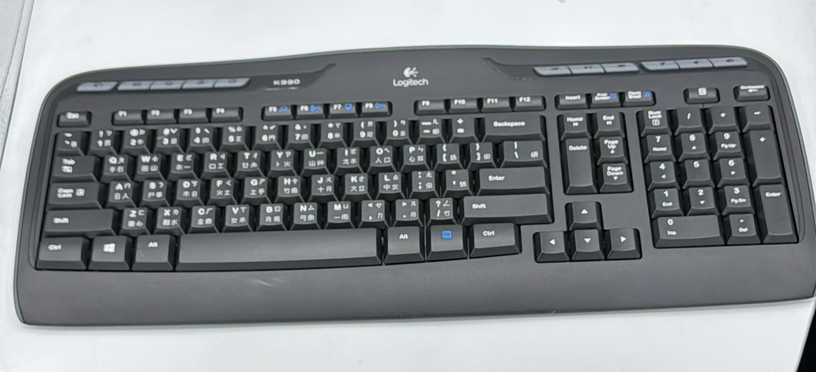 Logitech Logicool K330 Wireless Keyboard ENG/Chinese Layout (NO Receiver) (/R...