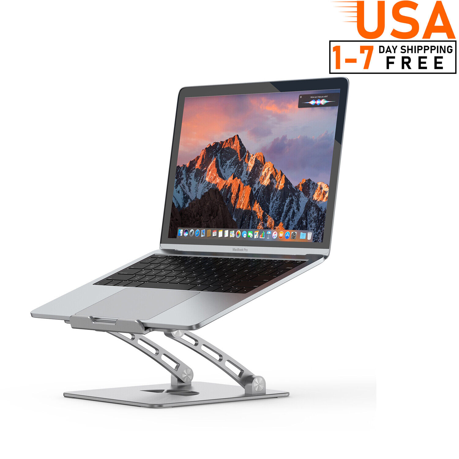 Durable CNC finishing, surface oxidation treatment laptop stand