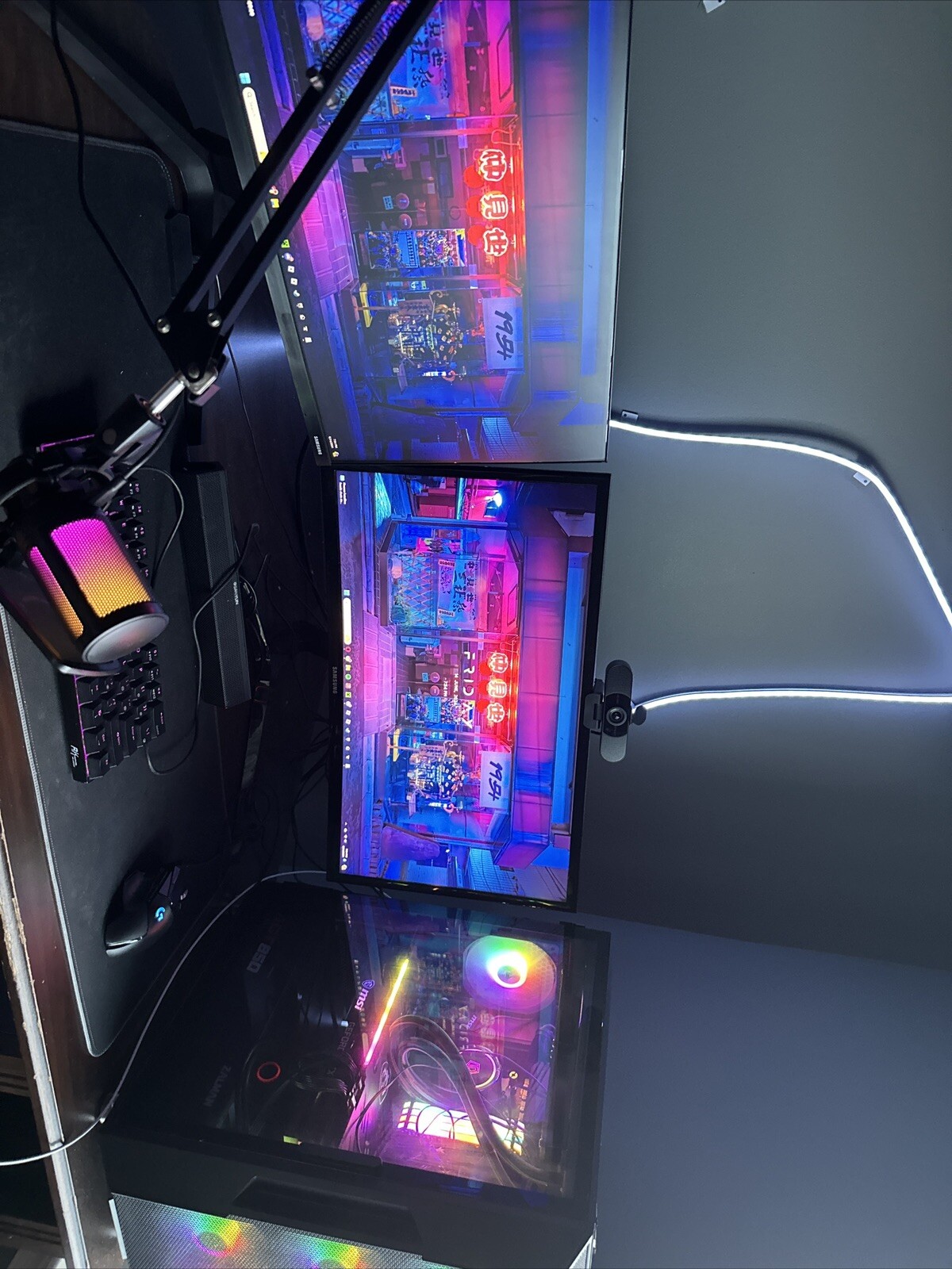 Complete RGB Gaming PC Setup 4k 1440p 165HZ