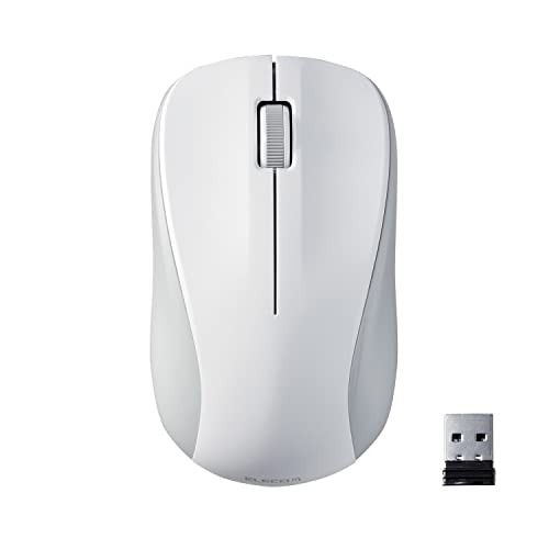 ELECOM Mouse Wireless Laser Mouse M Size Antibacterial RoHS Compliant For