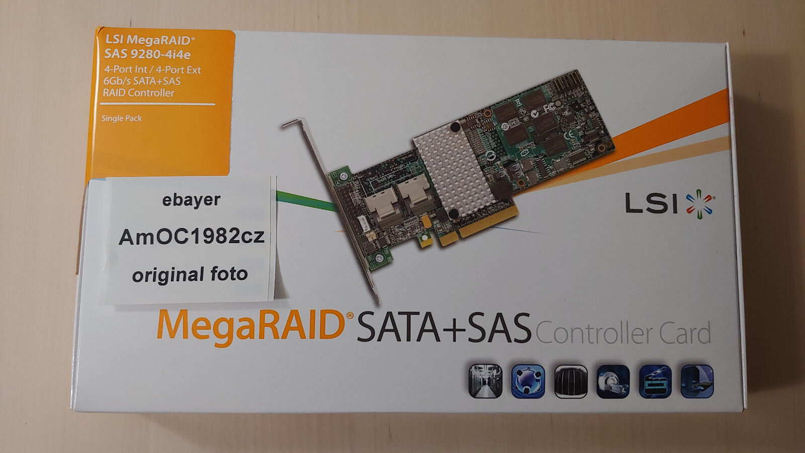 New LSI MegaRAID 9280-4i4e (LSI00209)