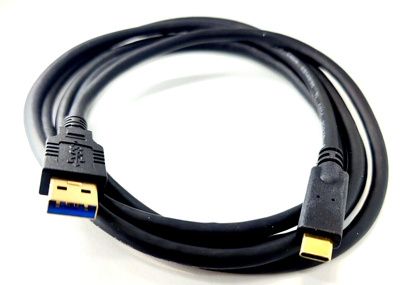 6Ft USB3.2 GEN2x1 (AKA USB3.1 GEN2) 10G TYPE-C MALE TO TYPE-A MALE CABLE