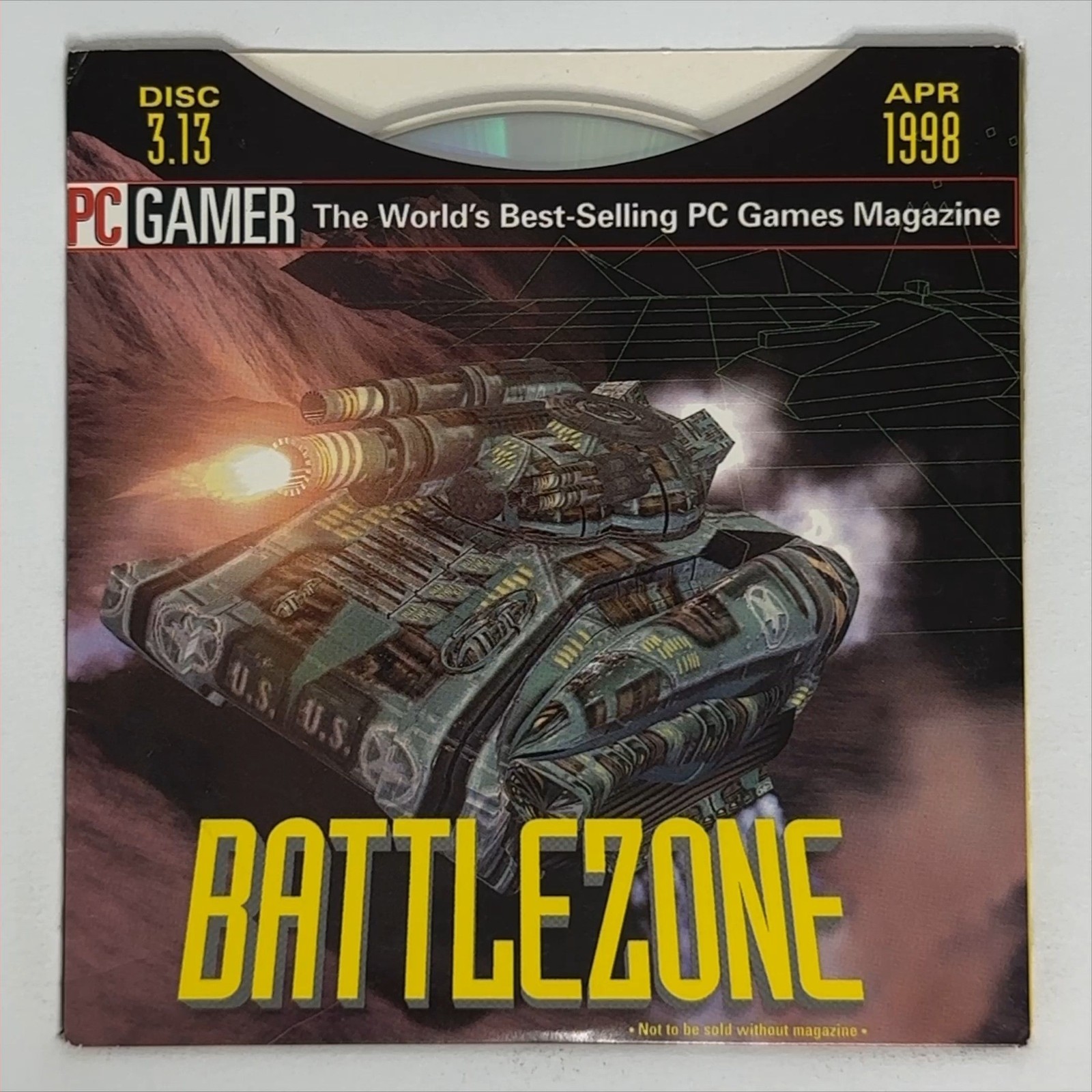PC Gamer Demo Disc 3.13 April 1998 CD-ROM Vintage PC Gaming Software
