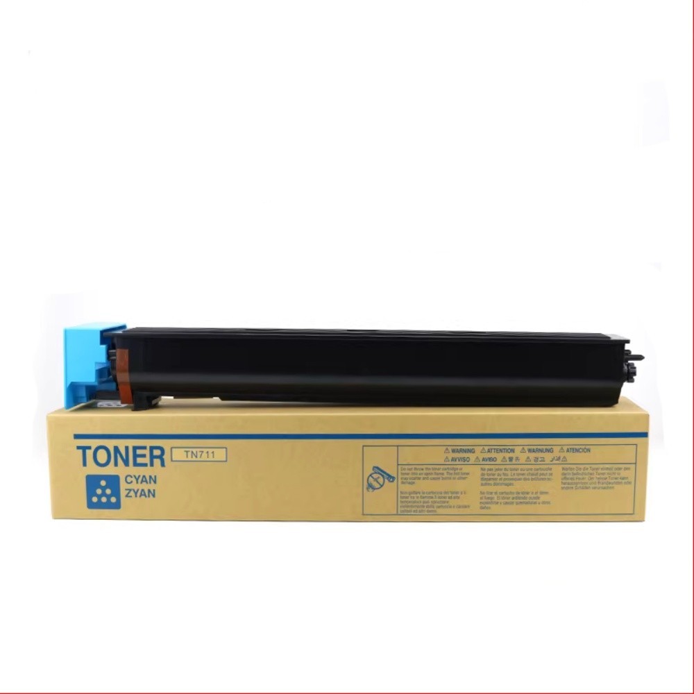 Konica Minolta TN711 Cyan Toner Bizhub 654 654e 754 754e A3VU450