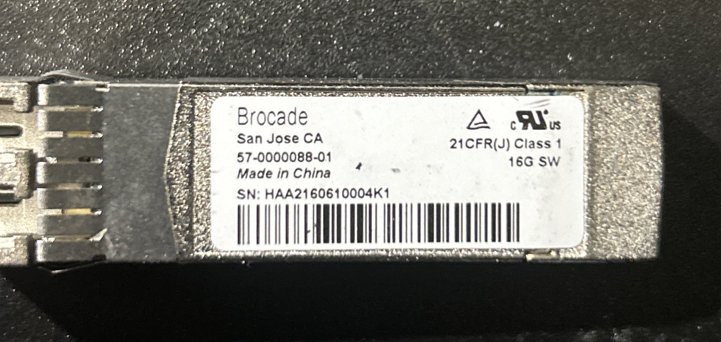 Brocade 57-0000088-01 16GB SFP+ Transceiver SW