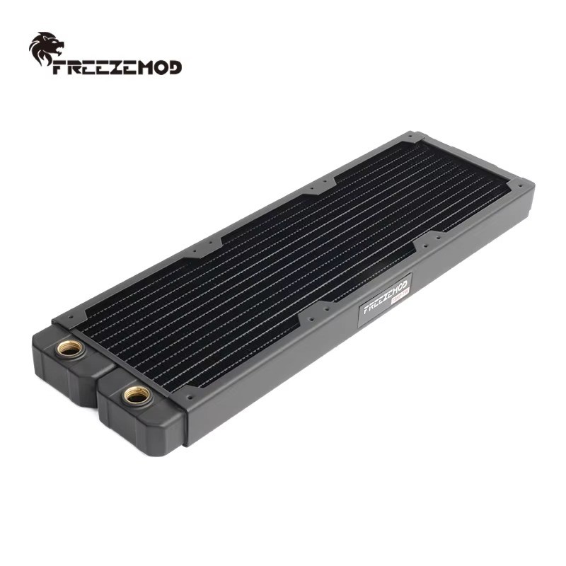 FREEZEMOD TSRP-TW360 360mm Copper Radiator 14-Tube for 12cm Fan