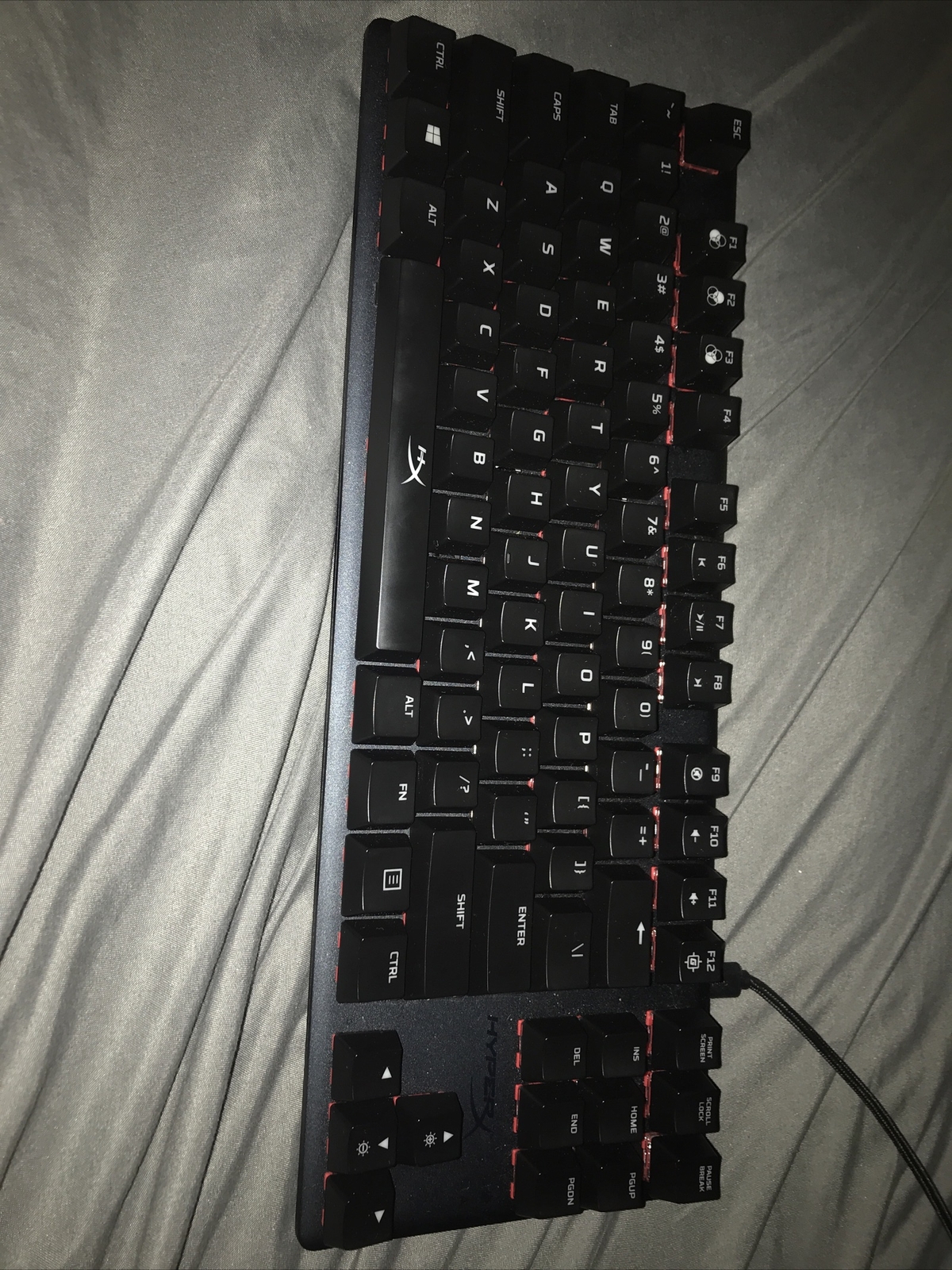 hyperx keyboard and mouse used