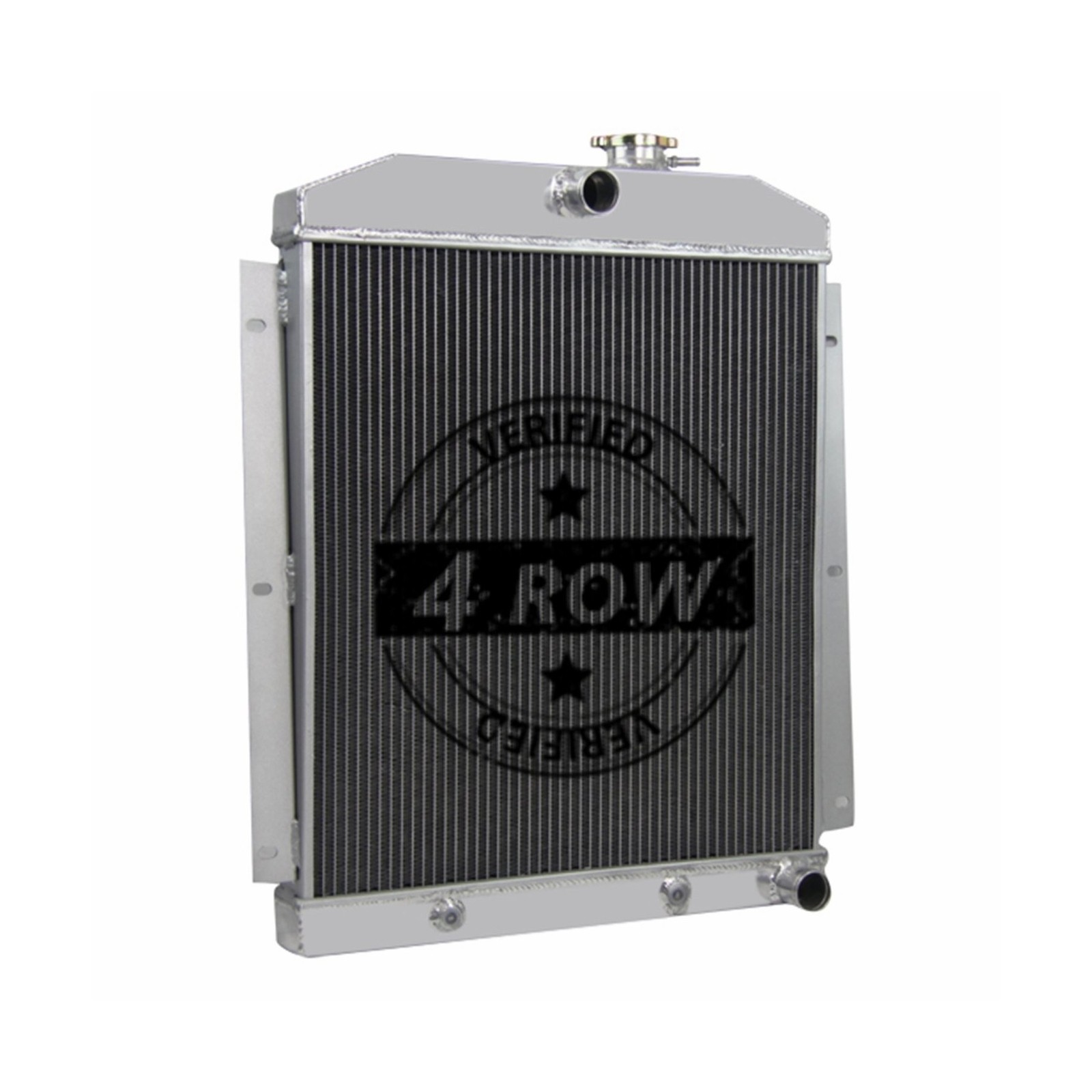 Primecooling 62MM 4 Row Core Aluminum Radiator for Chevrolet Trucks 1947-1954