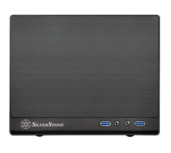 Silverstone SST-SG13B-Q (black, plastic front panel) Mini-DTX/Mini-ITX SFF Case