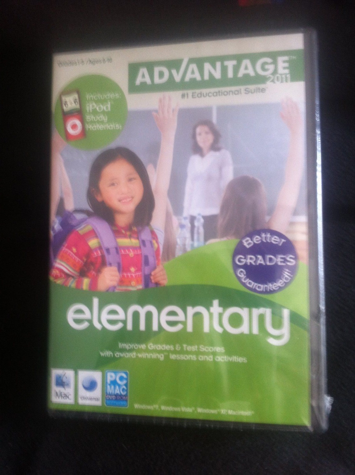 elementary advantage 2011 for PC/mac  *New,Sealed*