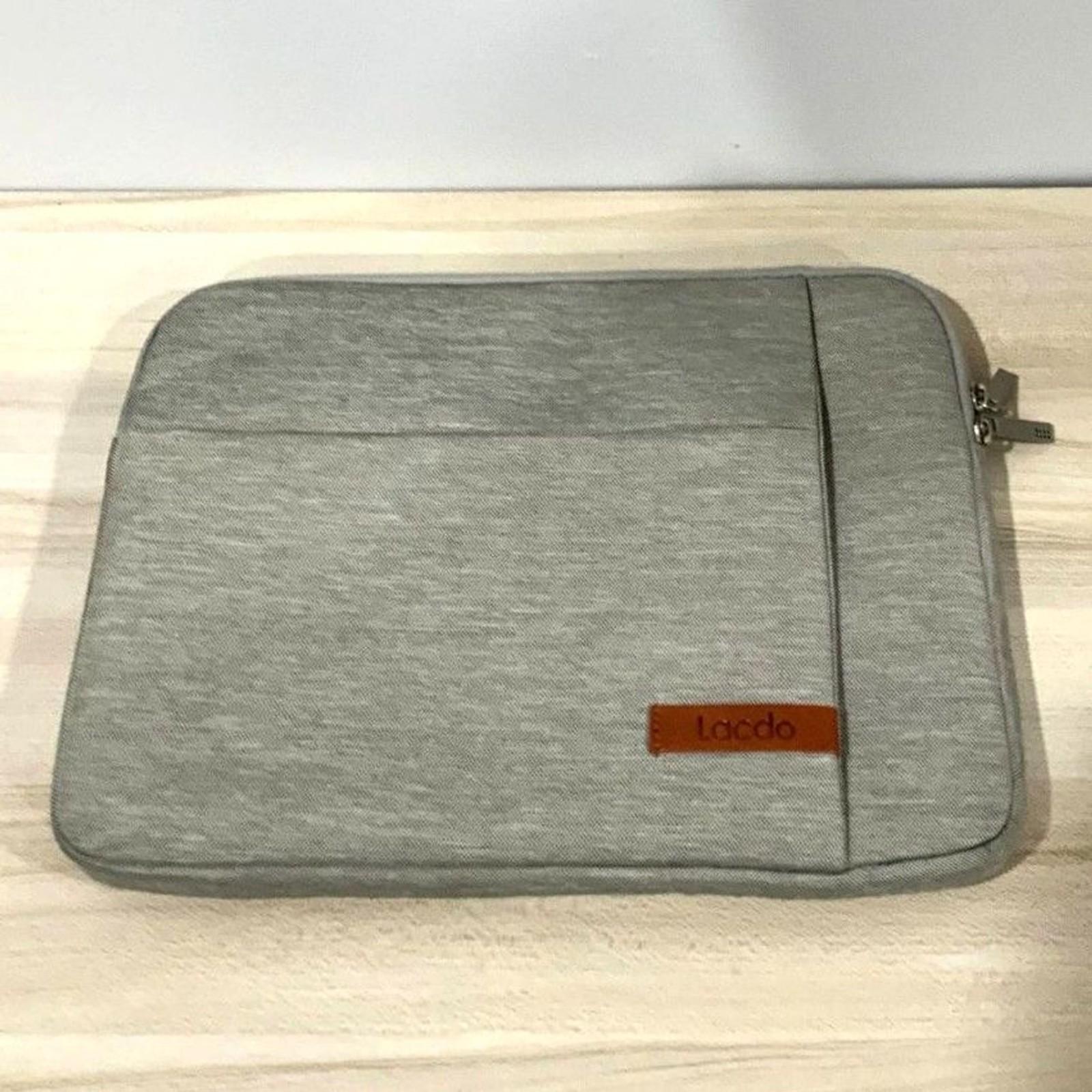 Lacdo 13" Waterproof Fabric Laptop Tablet iPad Sleeve Case/Bag-Gray